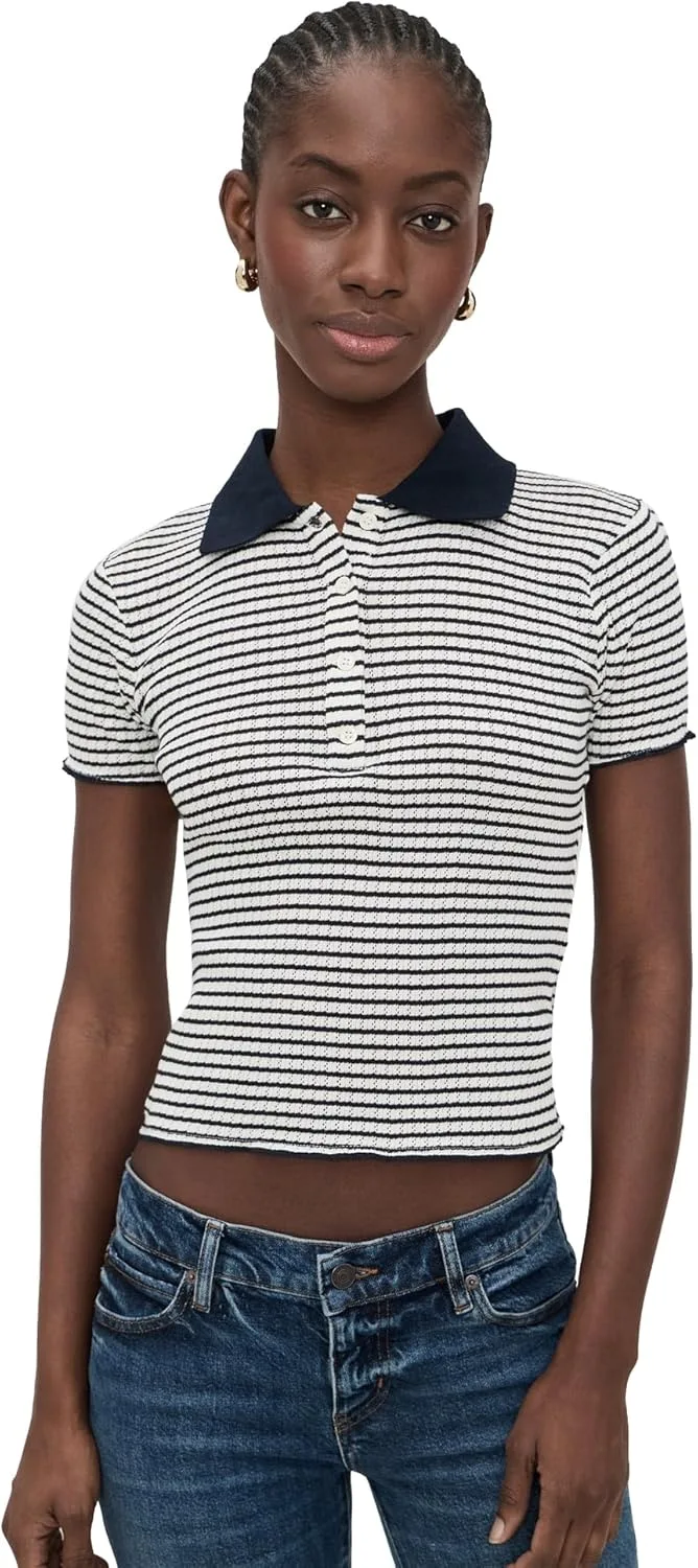 

FRAME Женская водолазка The Pointelle Polo