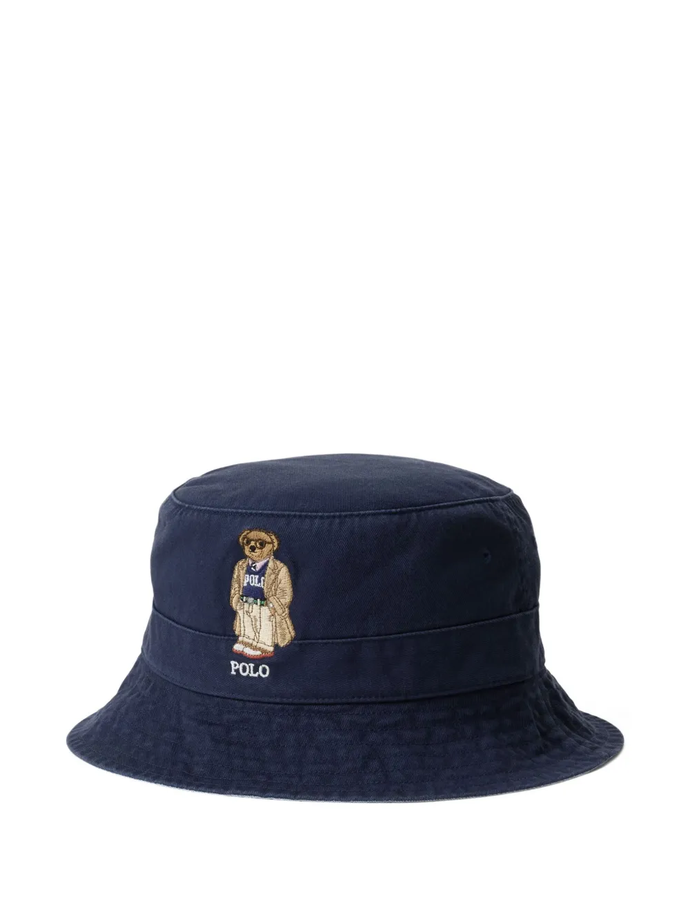 

Панама с вышивкой Polo Bear POLO RALPH LAUREN, синий
