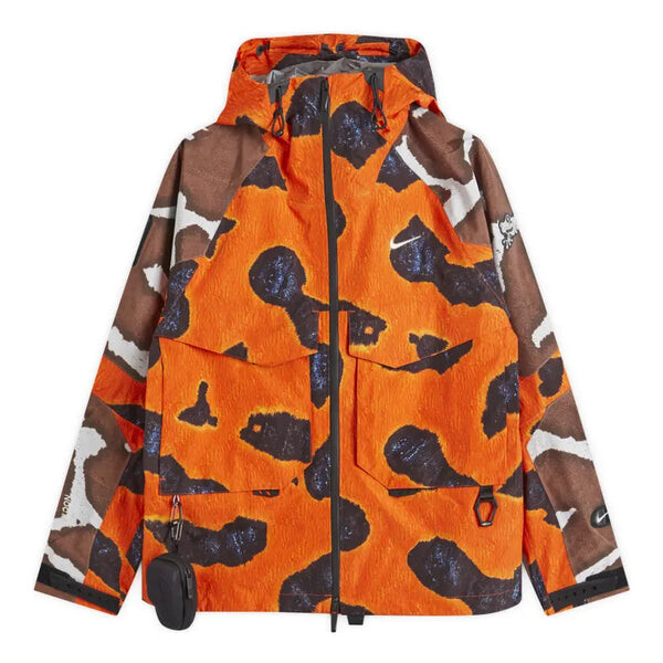 

Куртка x nocta opal hooded jacket 'safety orange' Nike, оранжевый