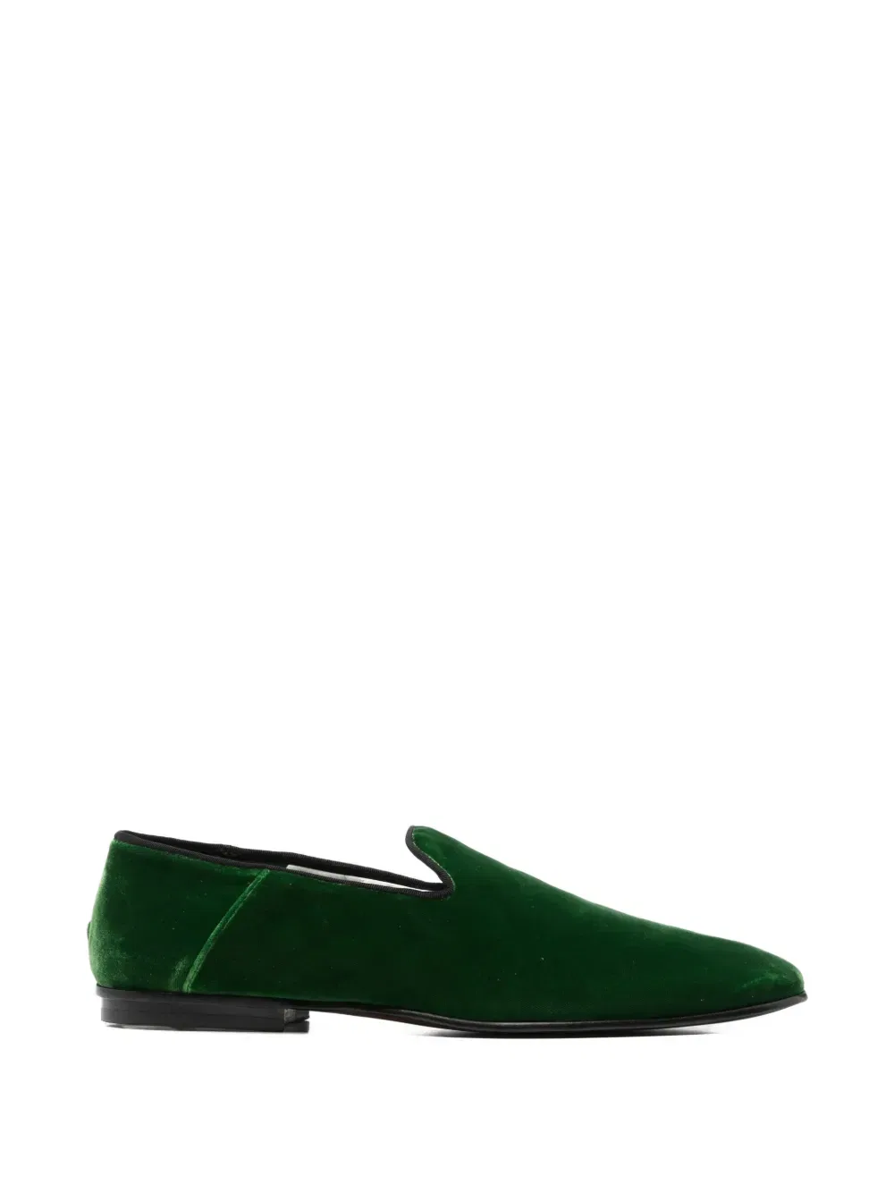 Бархатные лоферы Steven Tom Ford, зеленый