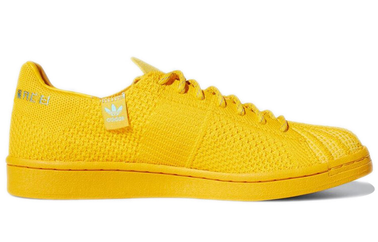 Кроссовки Adidas Originals Superstar Primeknit Pharrell Yellow — фото 2