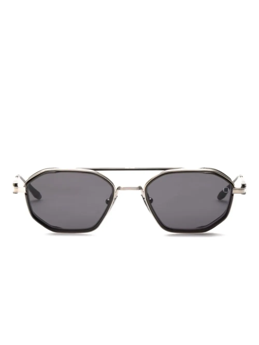 

Солнцезащитные очки Eris Two в геометричной оправе Akoni, серебряный