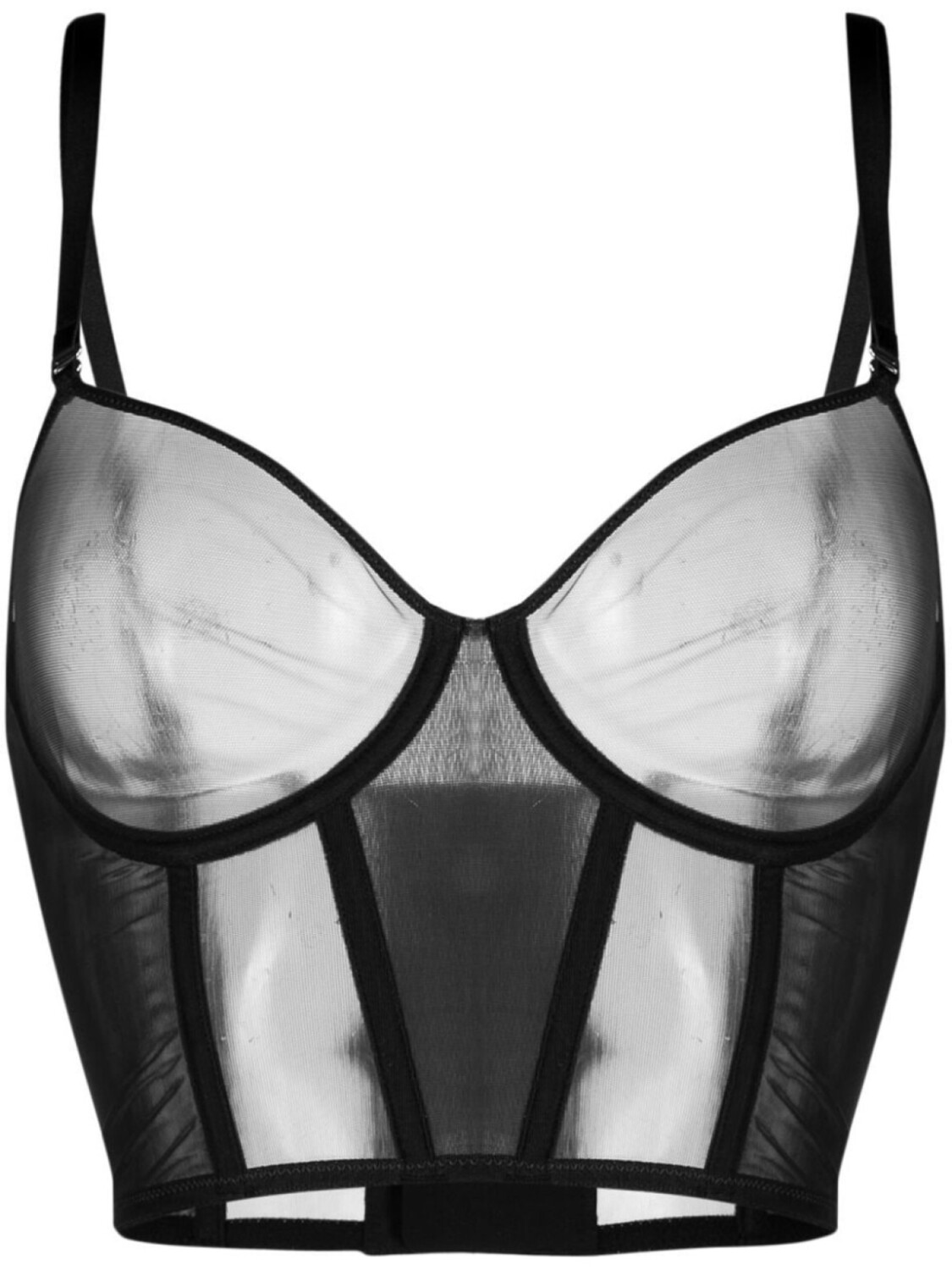 

Maison Close бюстье L'Amoureuse Soutien Gorge, черный