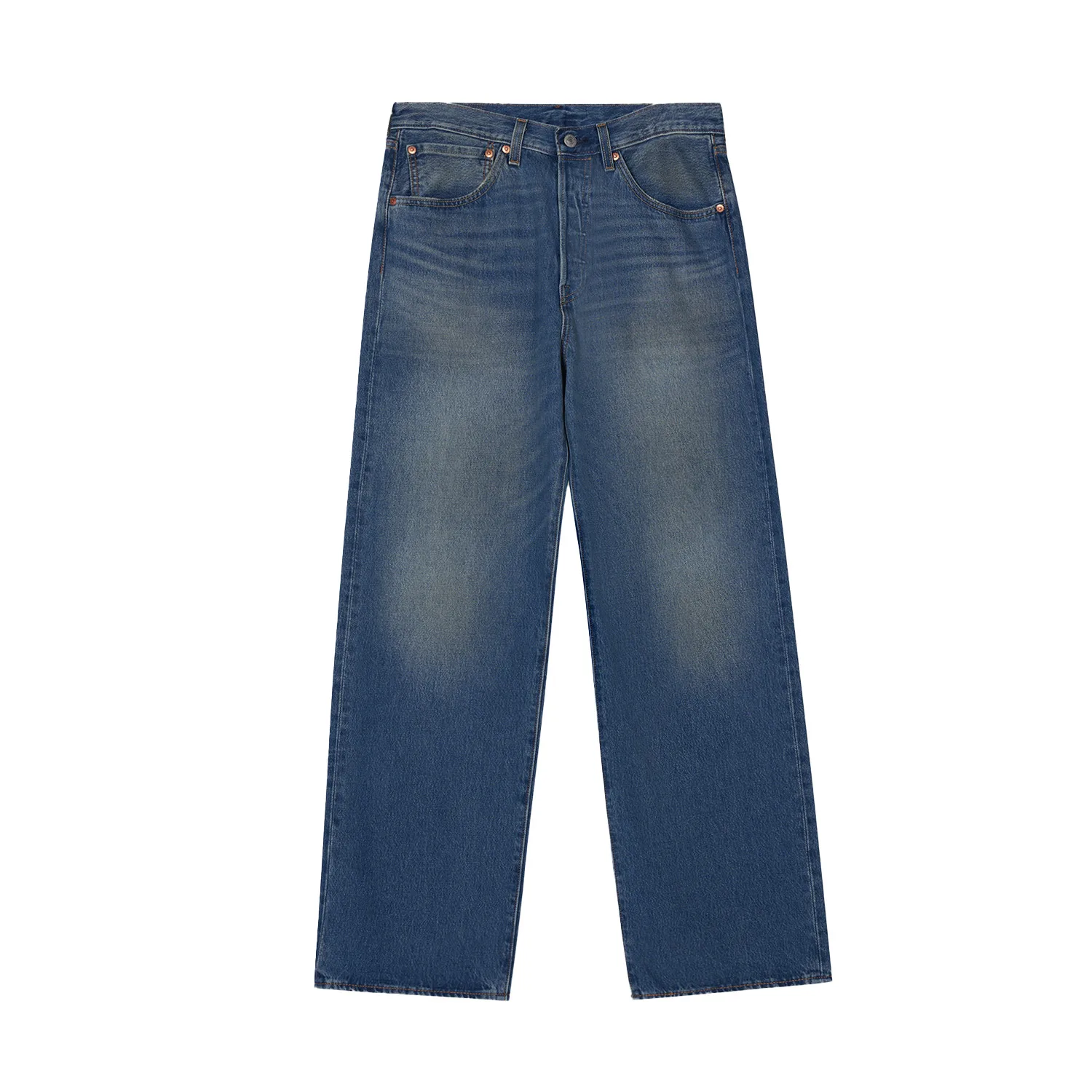 Levis Джинсы мужские Medium синие прямого кроя