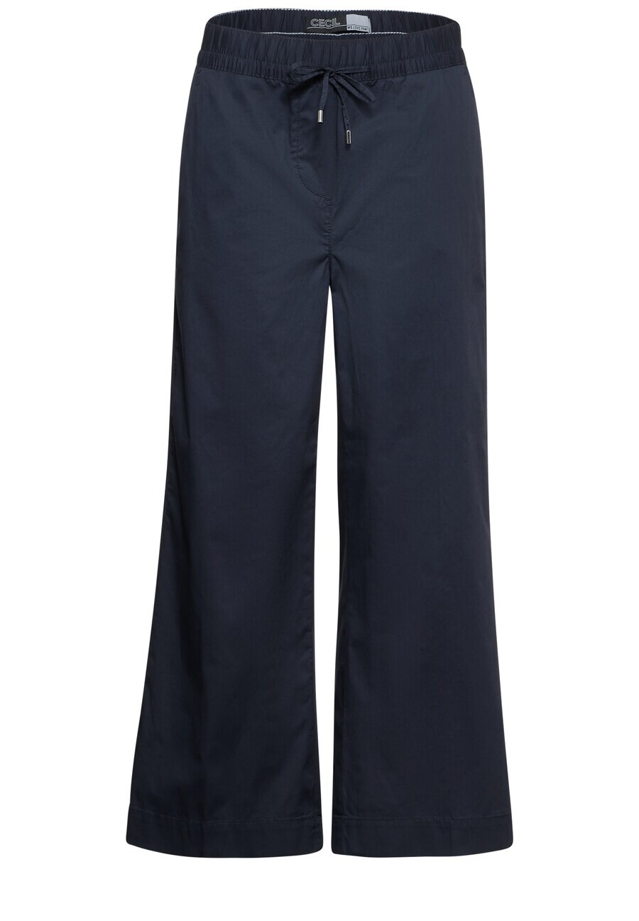 

Тканевые брюки CECIL Loose fit Pants Neele, ночной синий