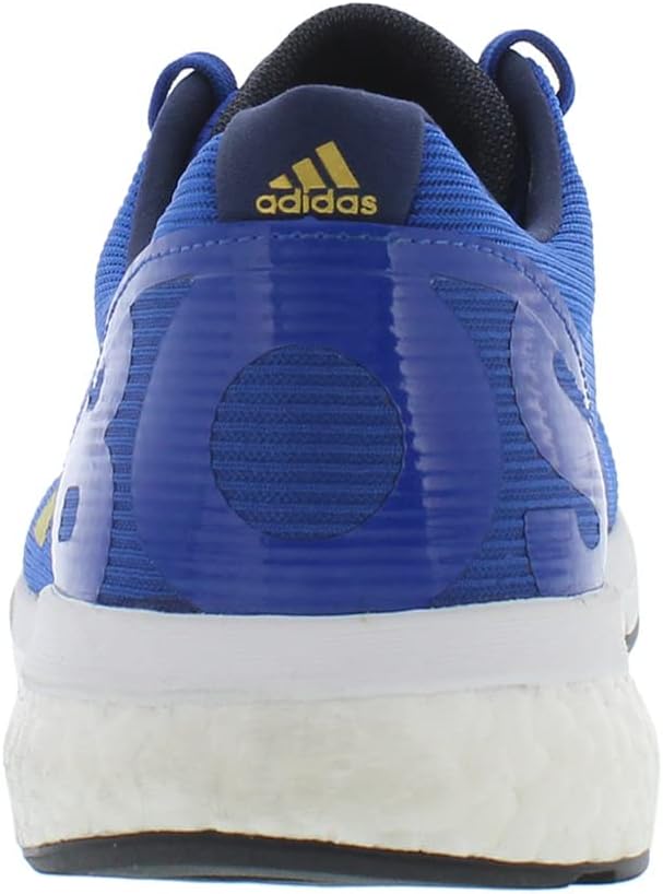 Мужские кроссовки Adidas Ultraboost, синий/золотой — фото 3