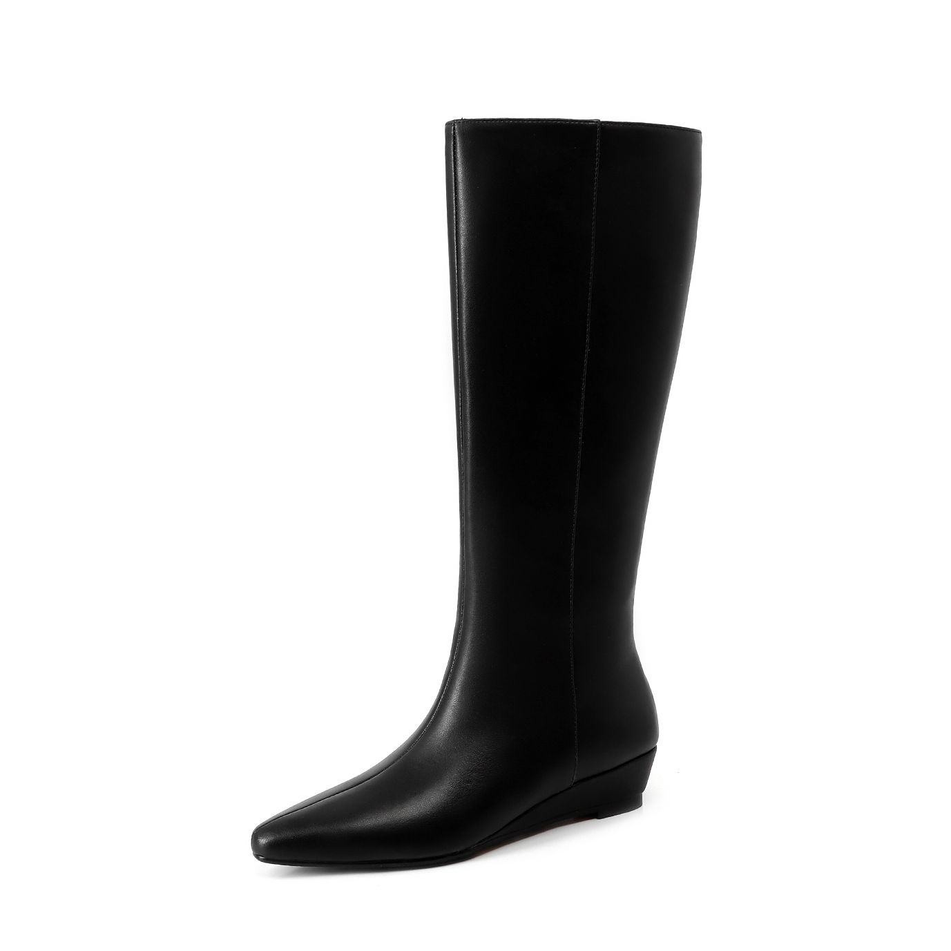 Сапоги женские Echo&Yolo, цвет Black Fleece-lined