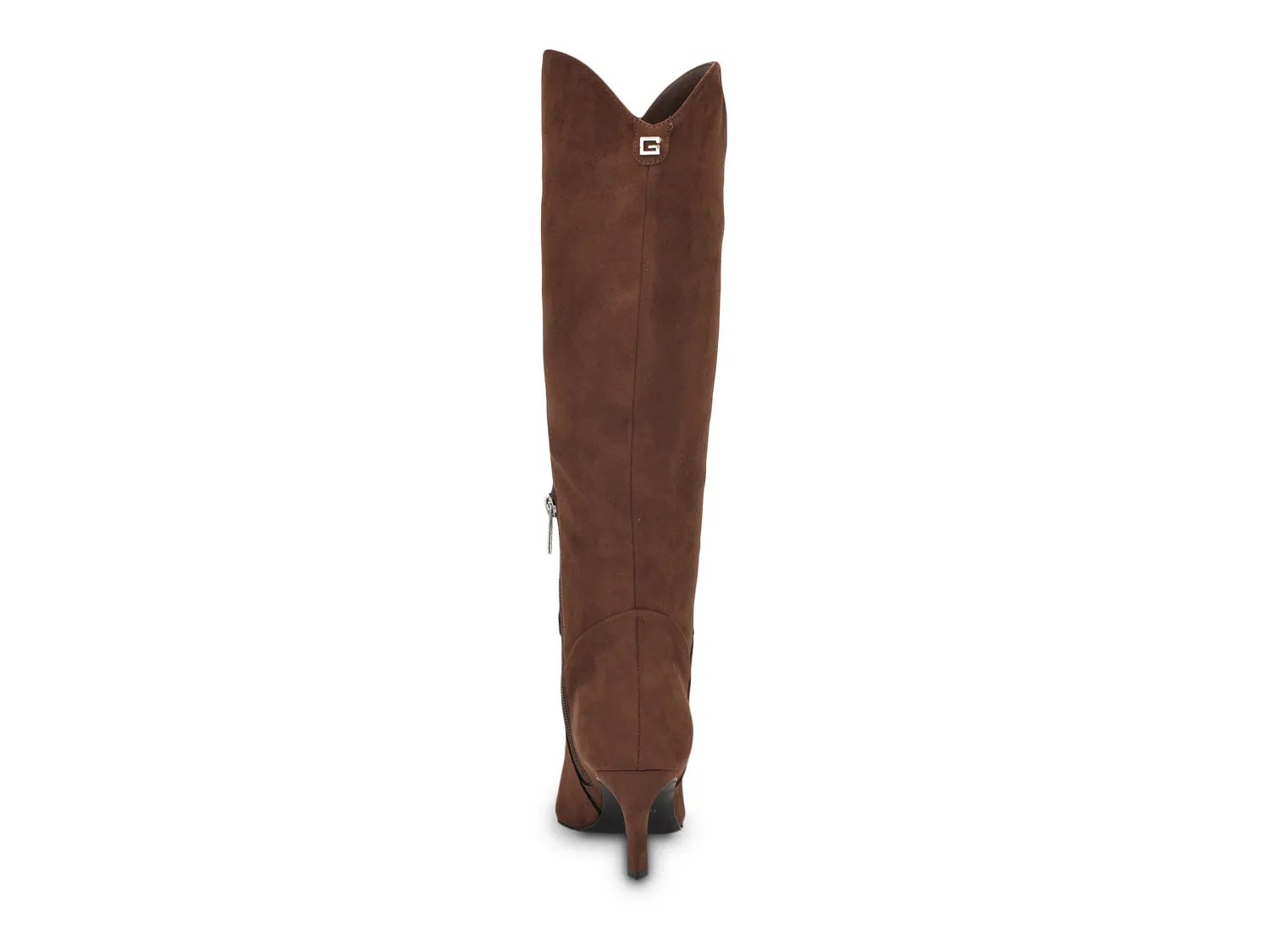 Ботинки Guess Palisa Boot, Dark Brown Faux Suede — фото 2