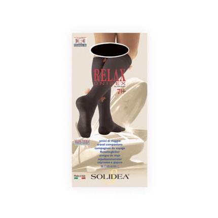 

Носки Relax Unisex 70 Den Solidea Anthracite Color Размер 4-XL Solidea By Calzificio Pinelli