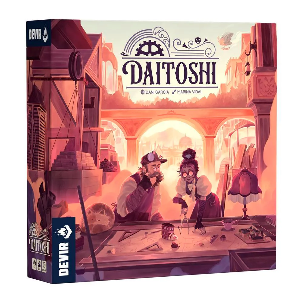 

Детская настольная игра Devir Daitoshi, розовый