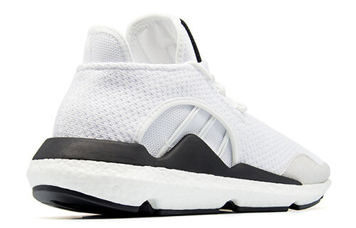 Кроссовки Adidas Y-3 Saikou 'Cloud White Black', черный — фото 3