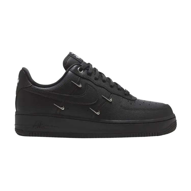 

Кроссовки Wmns Air Force 1, цвет Black Silver Mini Swoosh