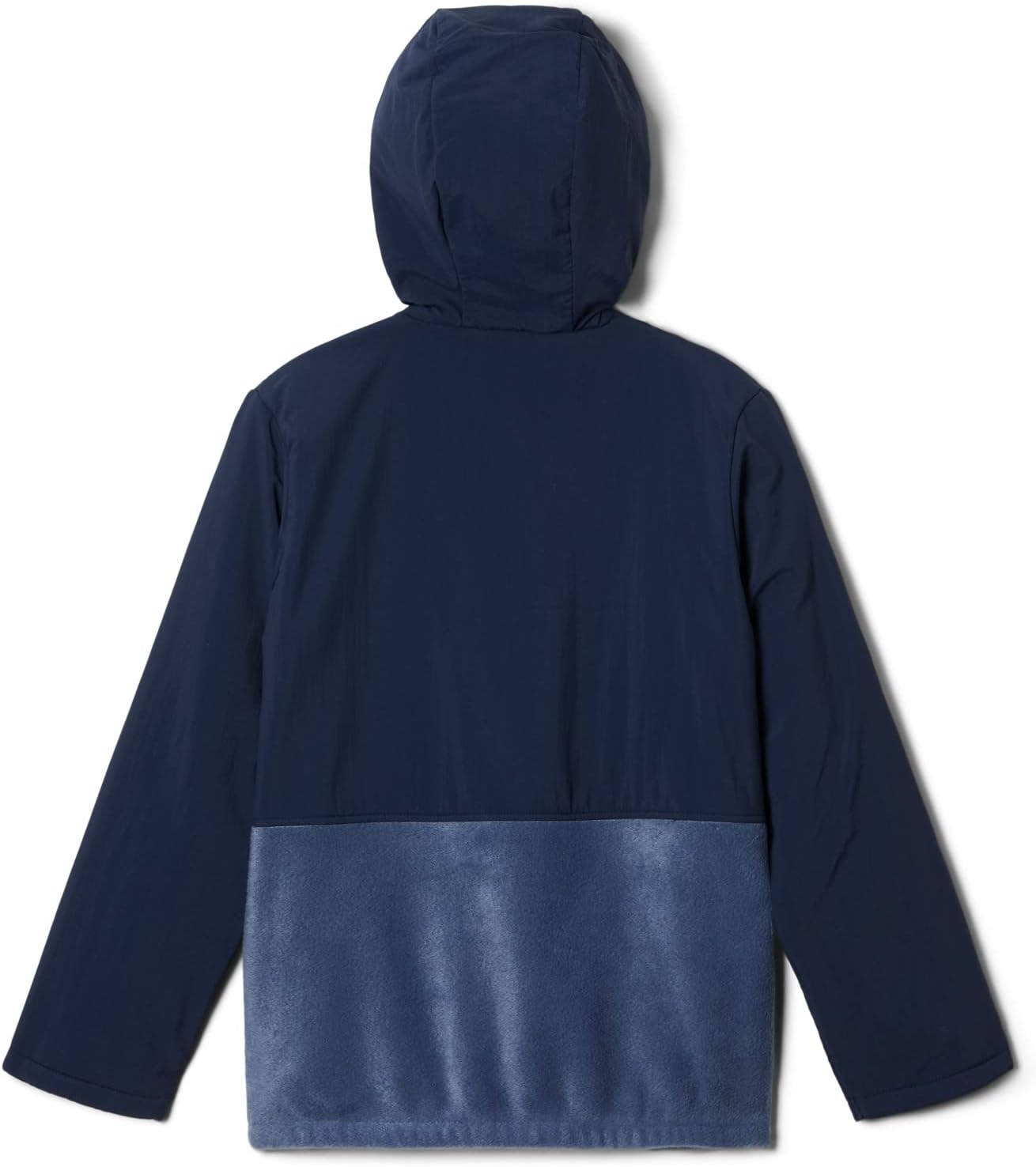 Флисовая кофта Columbia Youth Boys Steens Mountain Novelty с капюшоном, Dark Mountain, Dark Mountain, Coll Navy — фото 2