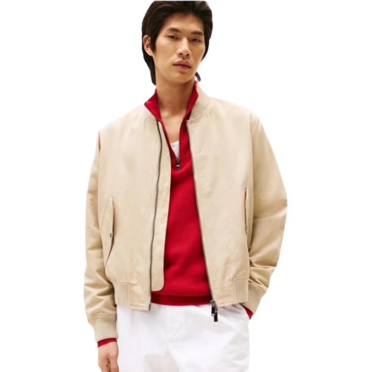 Tommy Hilfiger Куртка мужская светло-коричневая Light Umber, Light Umber RBT — фото 4