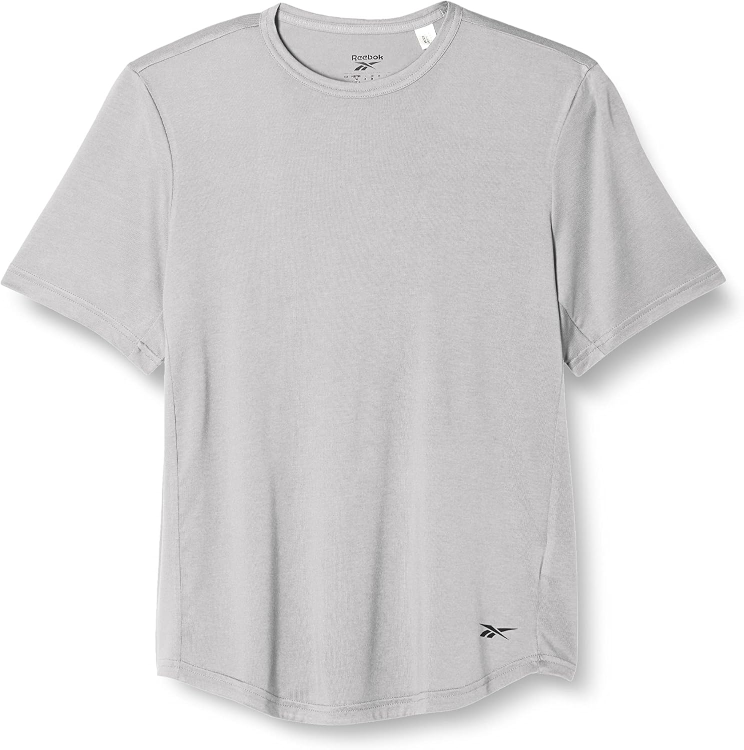 

Мужская футболка Reebok BY220 с коротким рукавом, TS AC+ Dream Blend, футболка с коротким рукавом, чисто серый (HM4895)