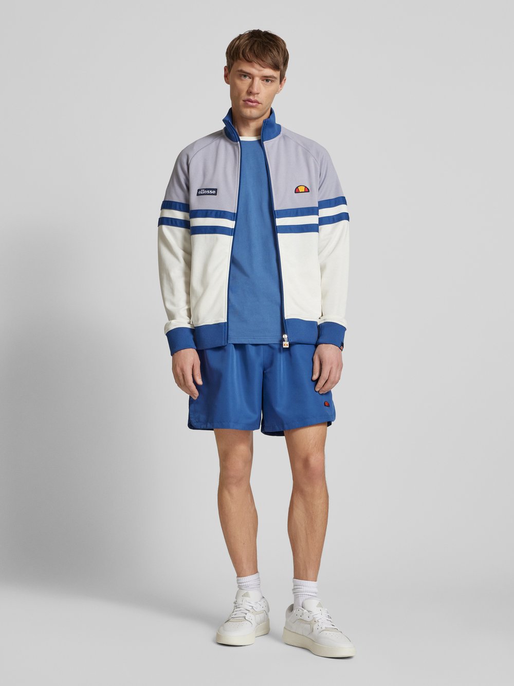 

Свободные шорты с логотипом «EAMES» Ellesse, синий