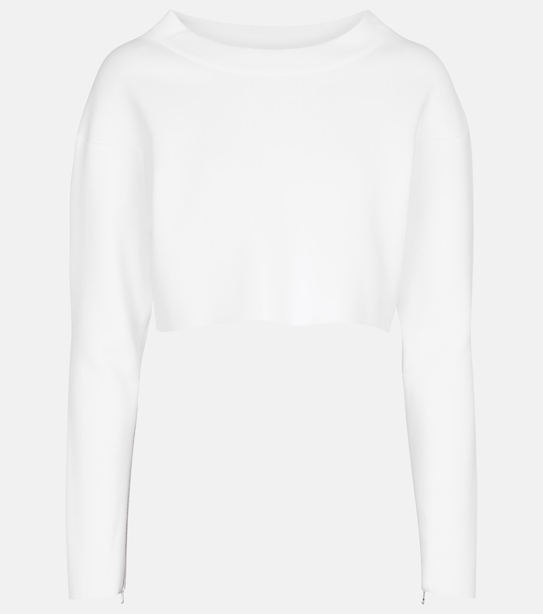 

Укороченная толстовка ALAÏA, белый