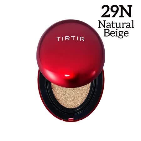 

TIRTIR - Mask Fit Red Cushion - Стойкая тональная основа для лица в форме кушона - 29N Натуральный бежевый - 18 г