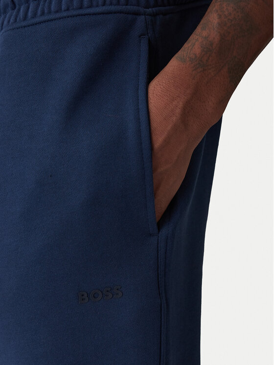 Спортивные брюки regular fit Sechup 50533392 Boss, синий — фото 4