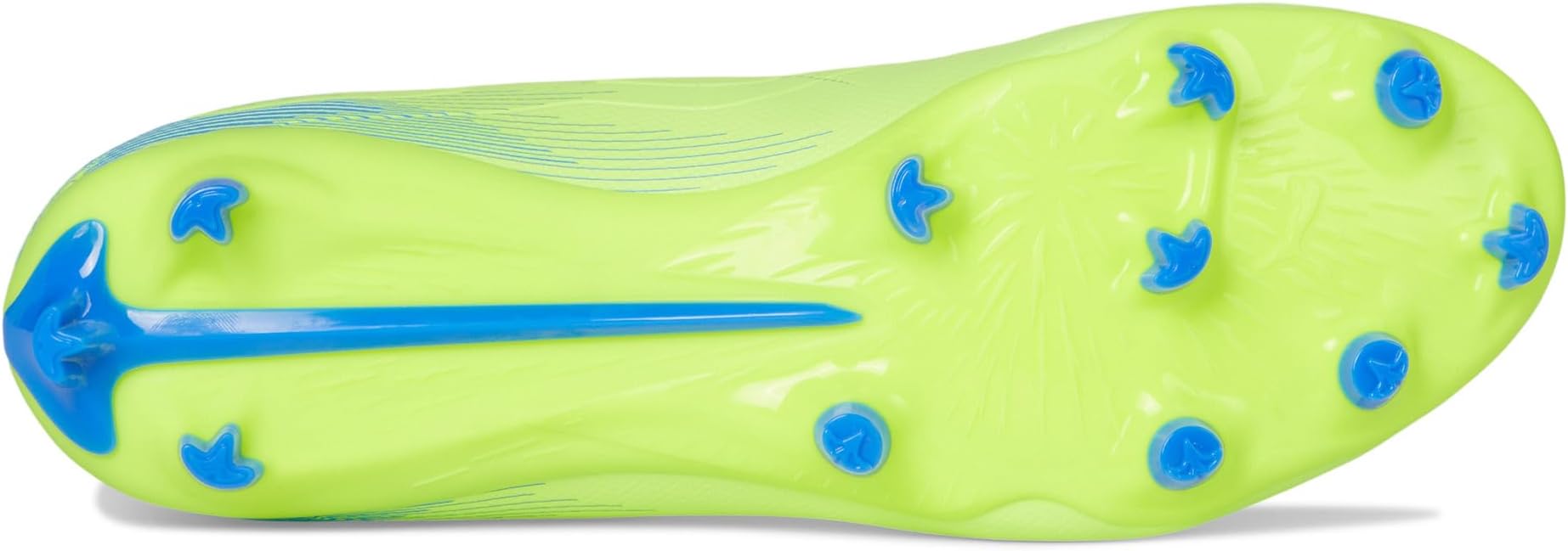 Кроссовки PUMA Ultra 5 Play Firm, Artificial Ground Soccer Cleats, цвет Fizzy Apple-Puma White-Bluemazing — фото 3