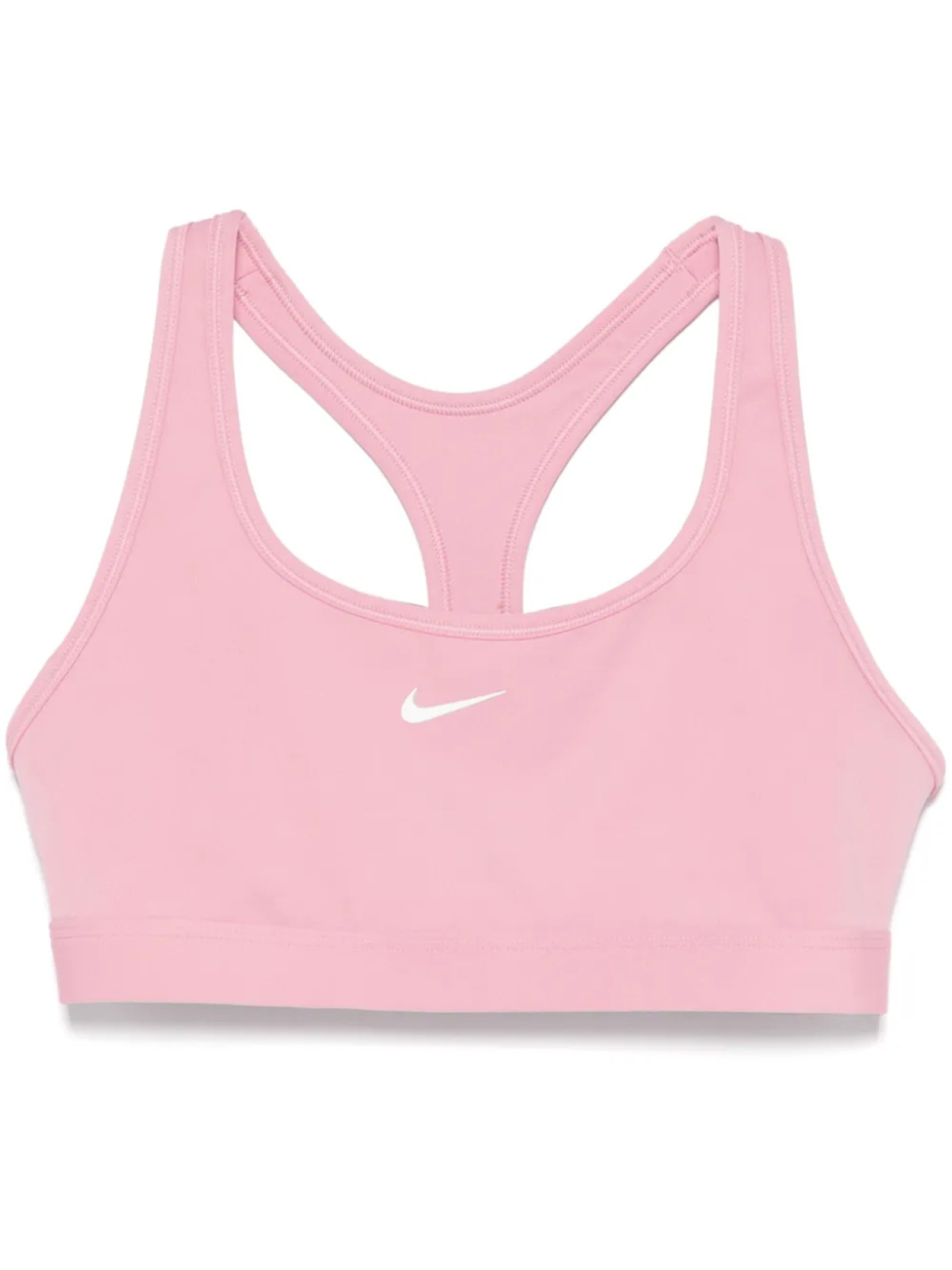 

Nike спортивный бюстгальтер Swoosh, розовый