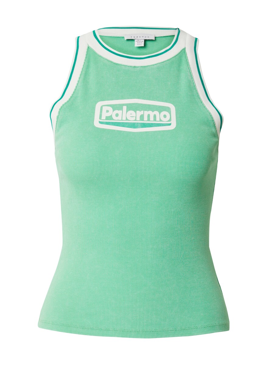 

Топ TOPSHOP Palermo, цвет Jade/Light green