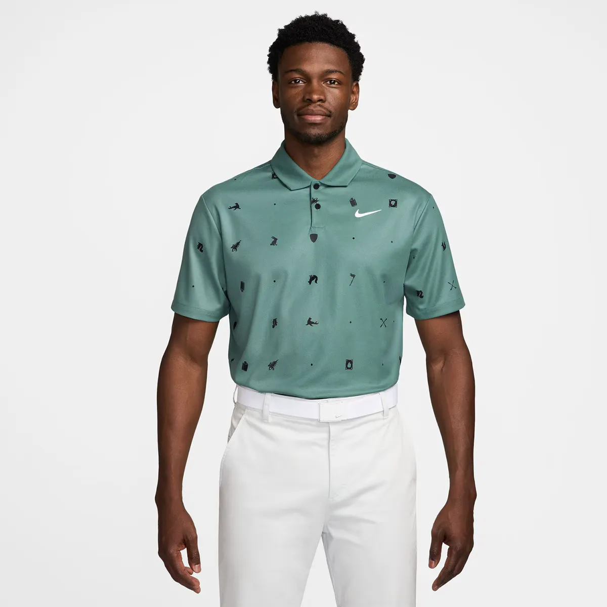 

Мужское поло Nike Dri-Fit Tour, зеленый