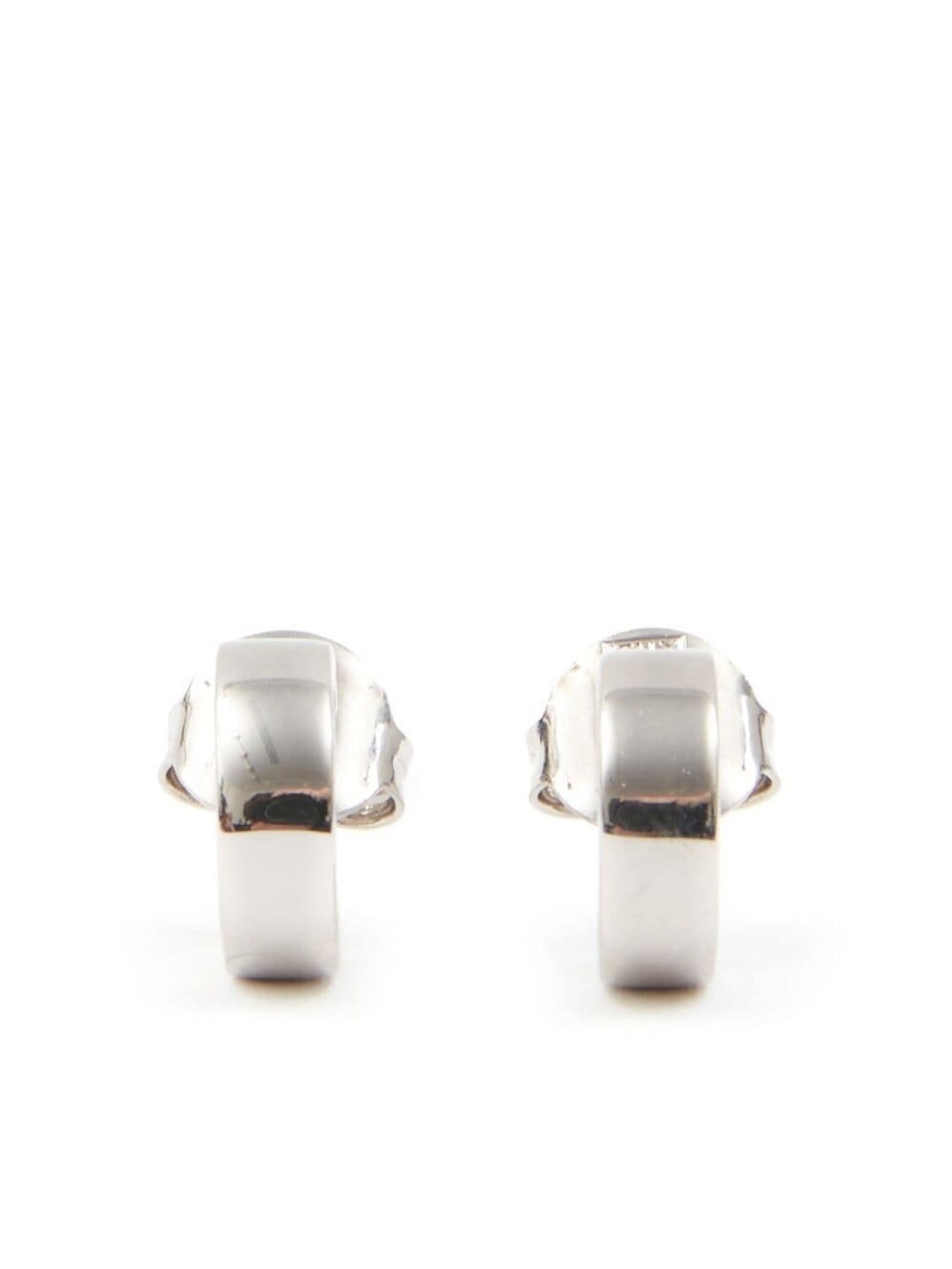 

Серьги-кольца с гравировкой Numeric MM6 Maison Margiela, серебряный