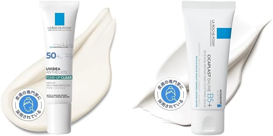 Солнцезащитный крем La Roche-Posay UVIDEA XL Tone-Up Clear с бальзамом Cicaplast Baume B5+