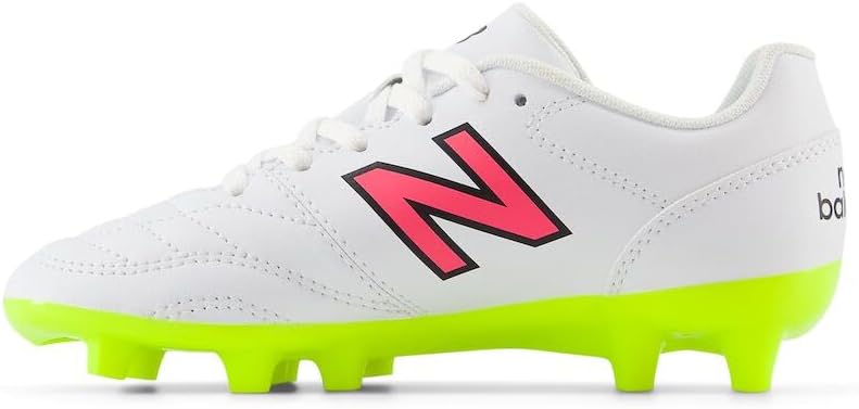 Детские кроссовки New Balance Unisex-Child 442 Academy Fg V2, белый/черный — фото 2