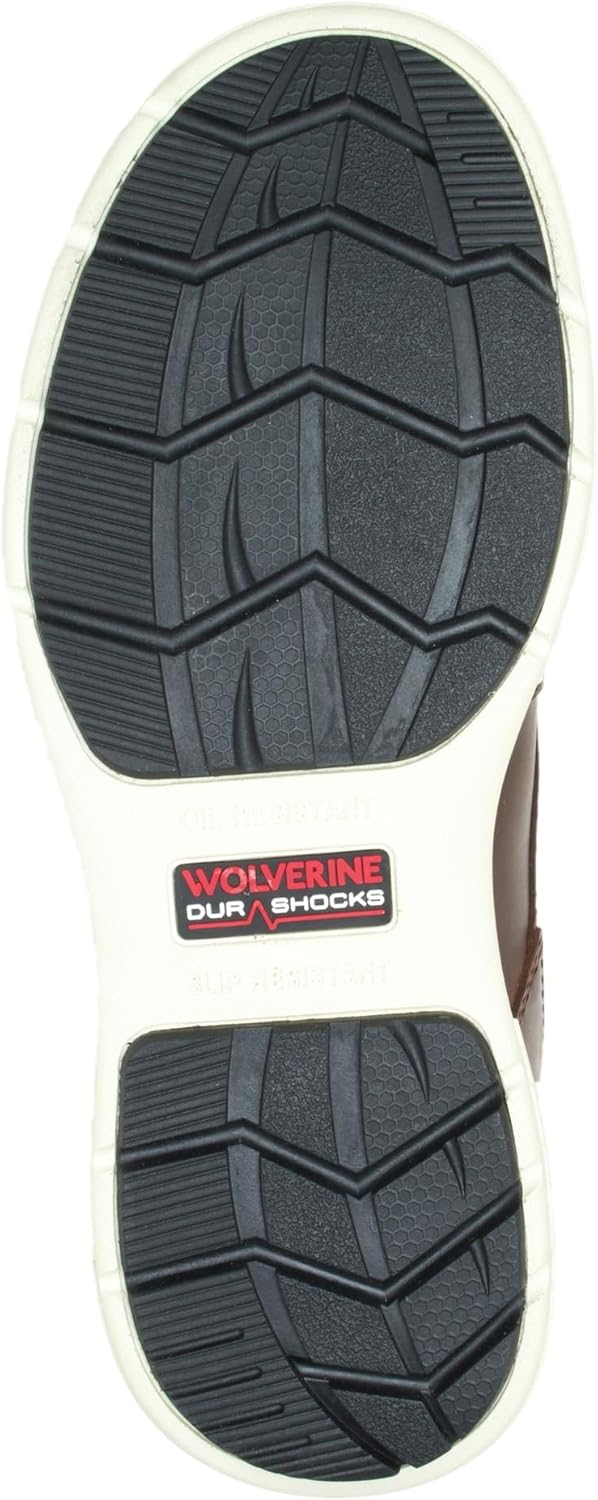 Мужские ботинки WOLVERINE Kickstart DuraShocks с композитным носком и высотой 15 см, Peanut — фото 4