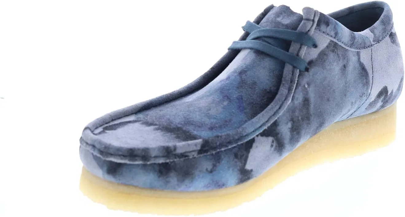 Чукка Clarks, синий камуфляж — фото 4