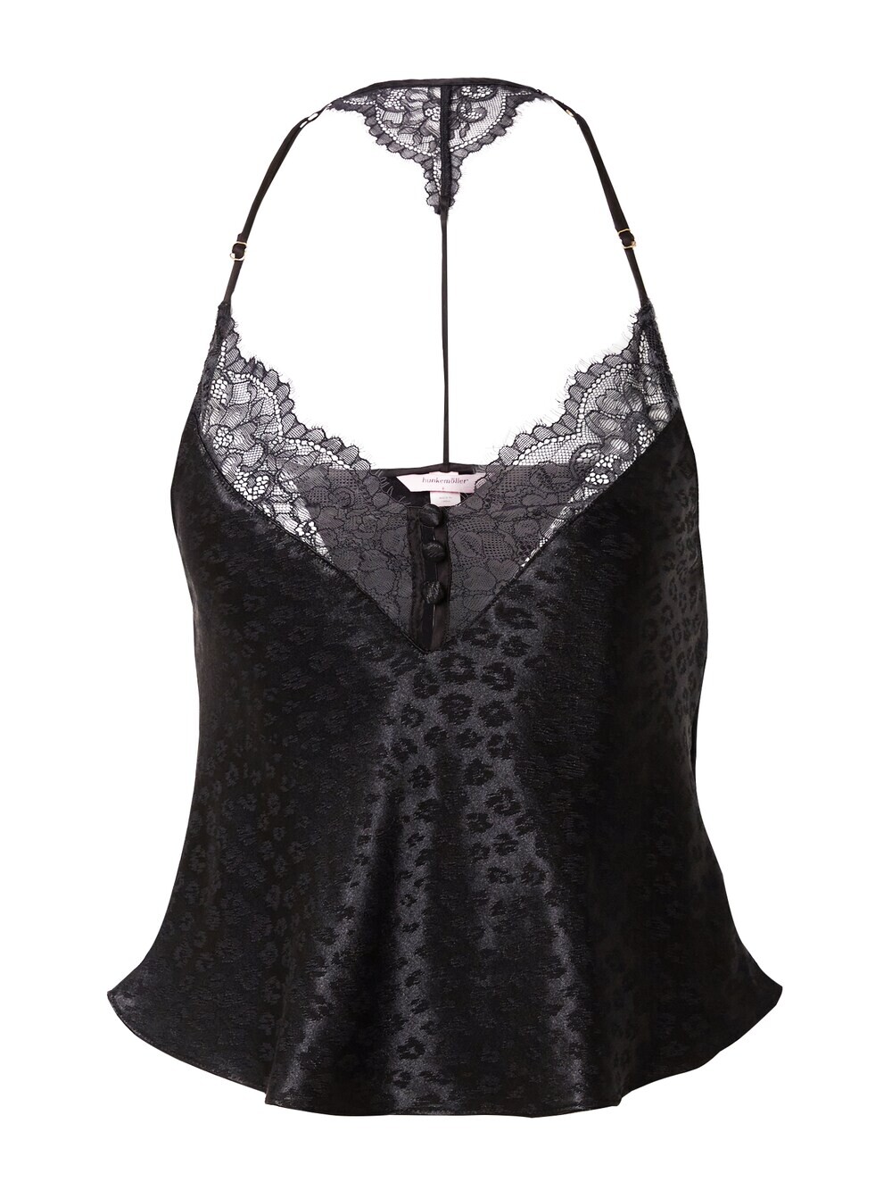 

Пижамная рубашка Hunkemöller, черный