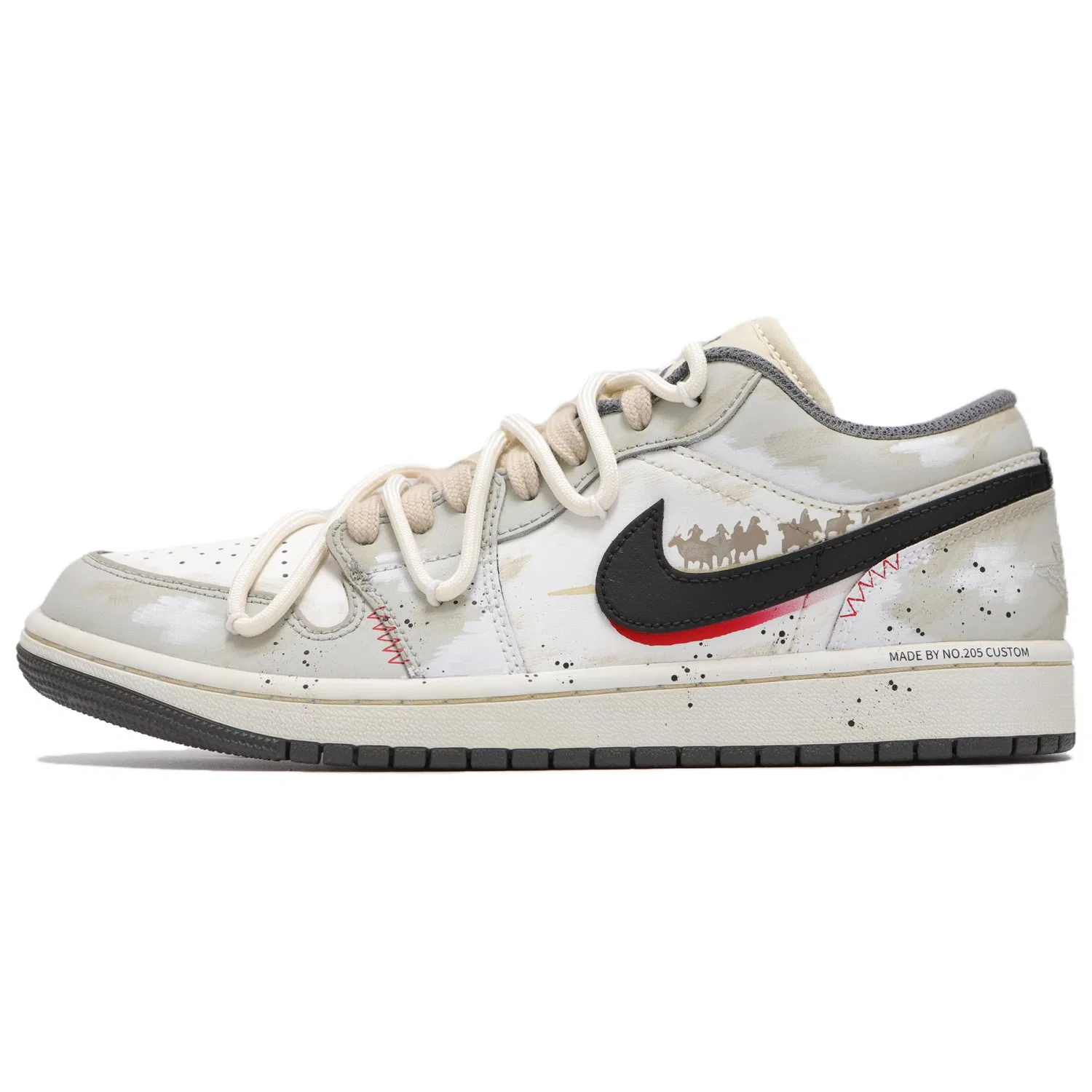 Кроссовки баскетбольные Jordan Air 1 Low Beige Camel
