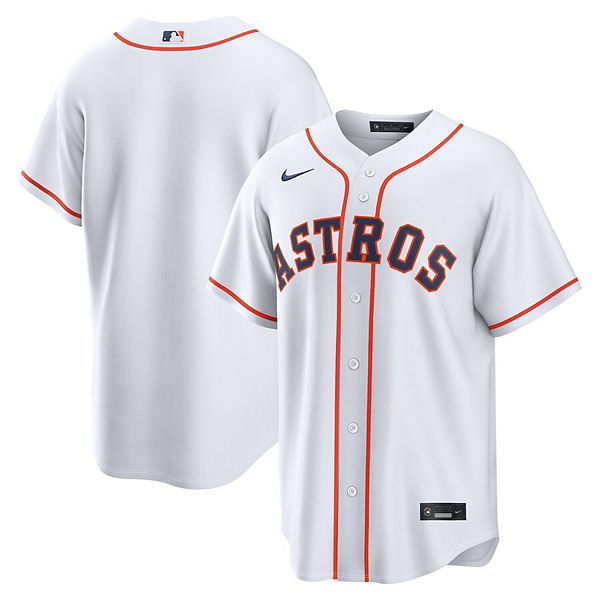 Мужская белая реплика домашней футболки houston astros Nike