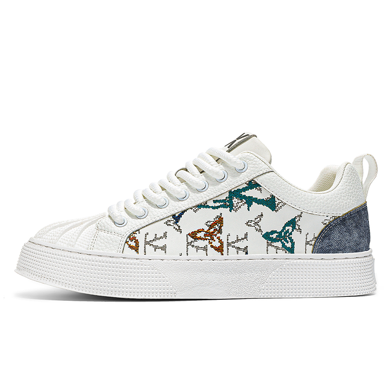 

Boogie Bear Амортизирующие нескользящие поддерживающие сбалансированные легкие низкие повседневные туфли мужские белые, цвет White