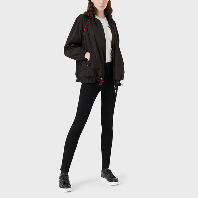 EMPORIO ARMANI Джинсы Women's Black Moderate Slim Fit — фото 4