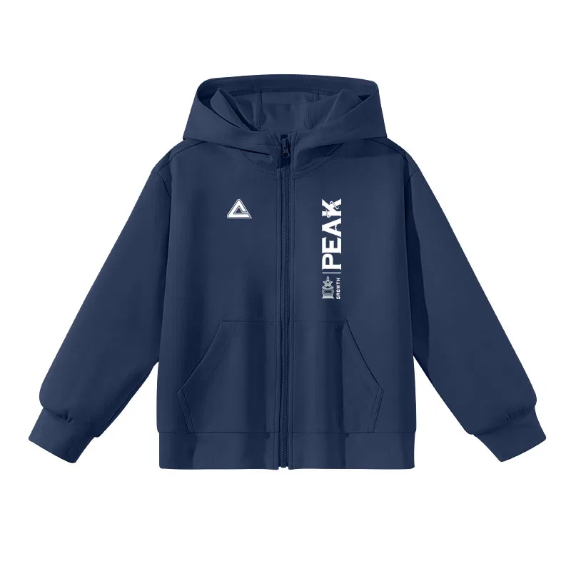 Детский свитшот с капюшоном PEAK Navy Blue