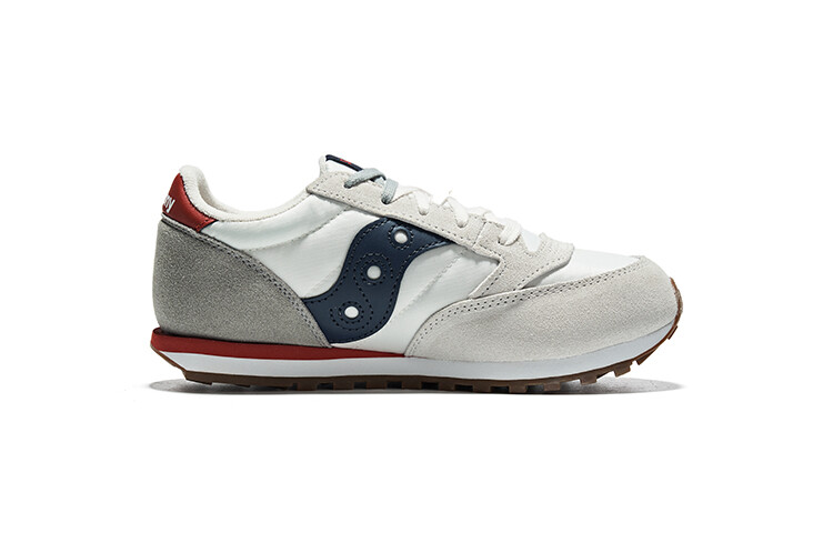 Кроссовки Jazz Original Kids с низким верхом, серые, синие, красные Saucony, красный — фото 2