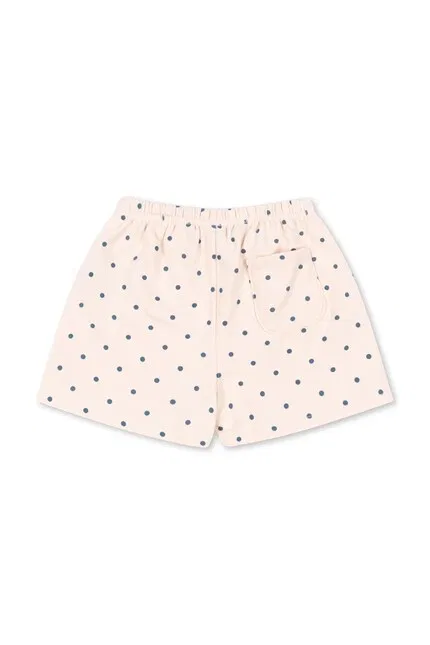 Шорты детские с принтом SPOTTY SWEAT SHORTS Konges Sløjd, бежевый — фото 3