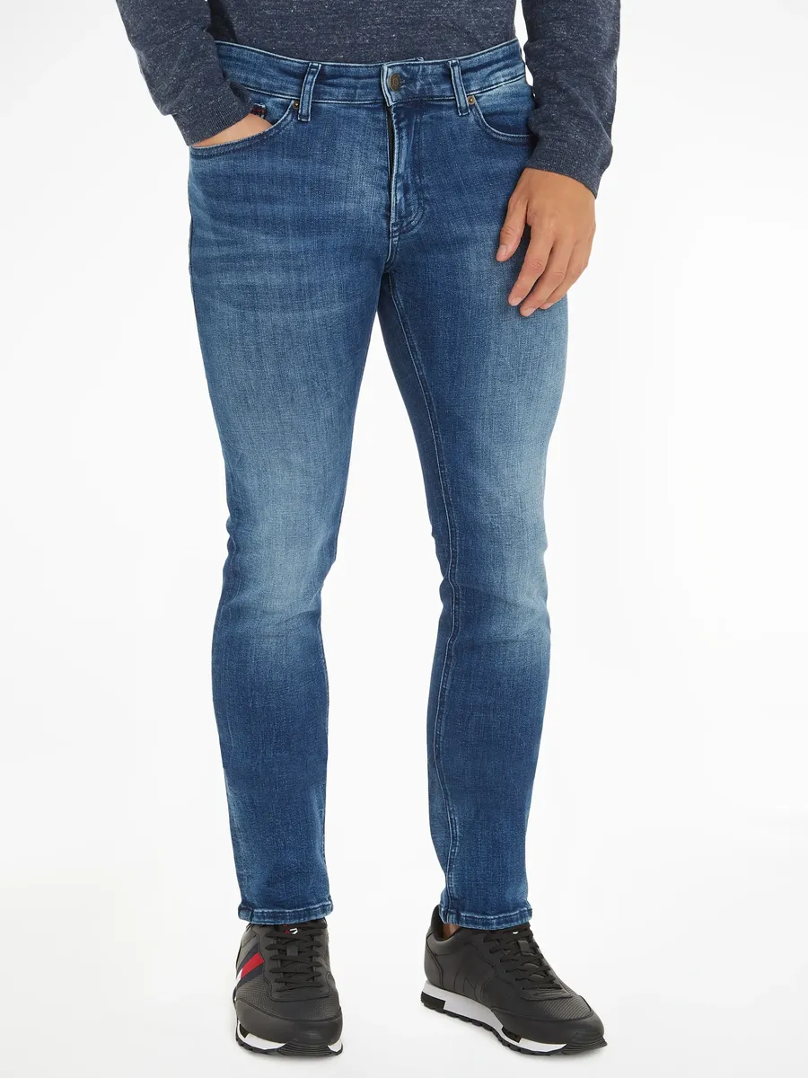 

Узкие джинсы Tommy Jeans "SCANTON SLIM", цвет Jacob Mid Blue Stretch