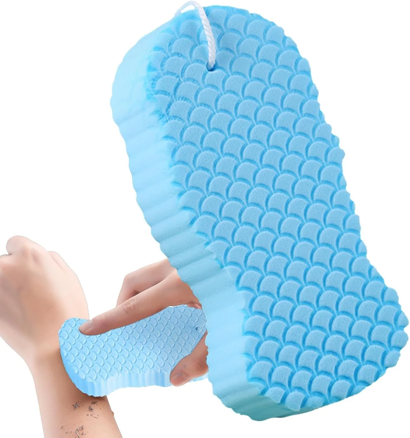 3D отшелушивающая губка для душа Generisch, Blau