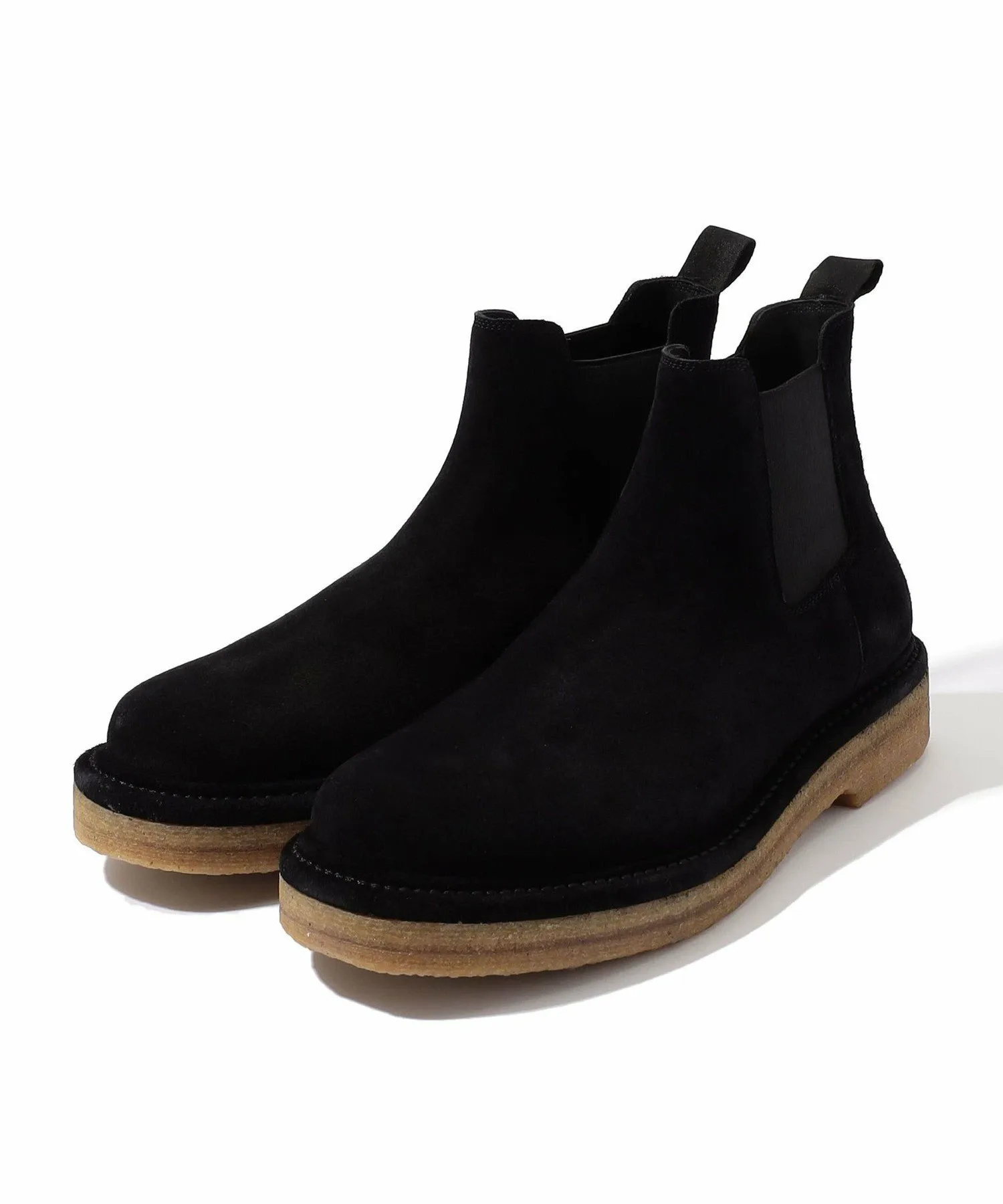 Замшевые ботинки челси SMOTP8484 James Perse, 19 Black