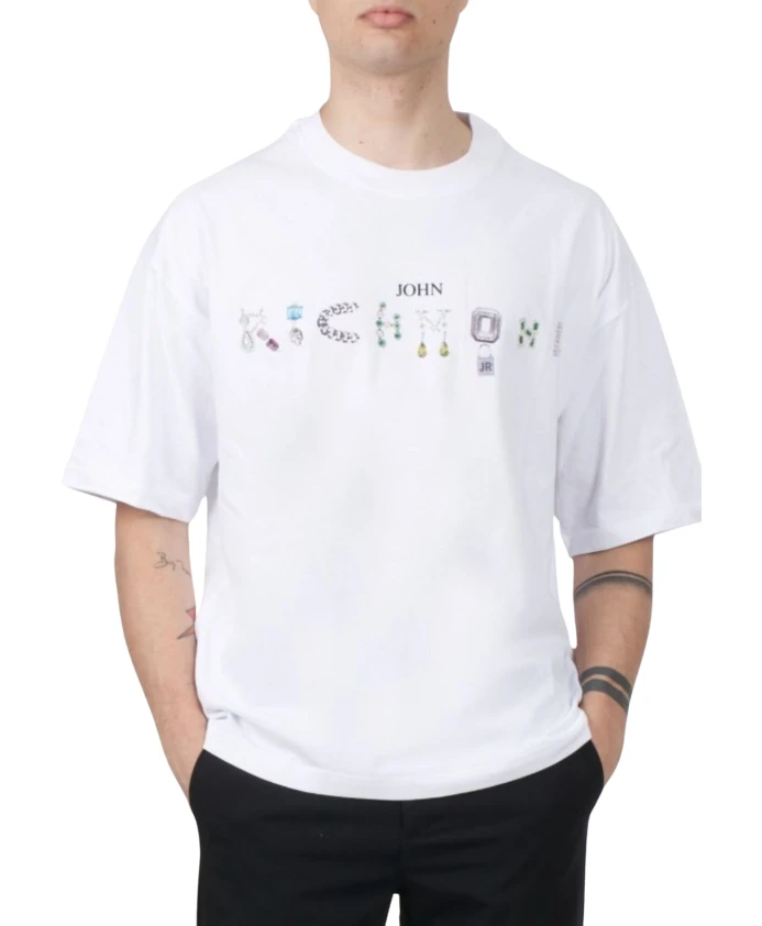 

Футболка Хинаки John Richmond, белый