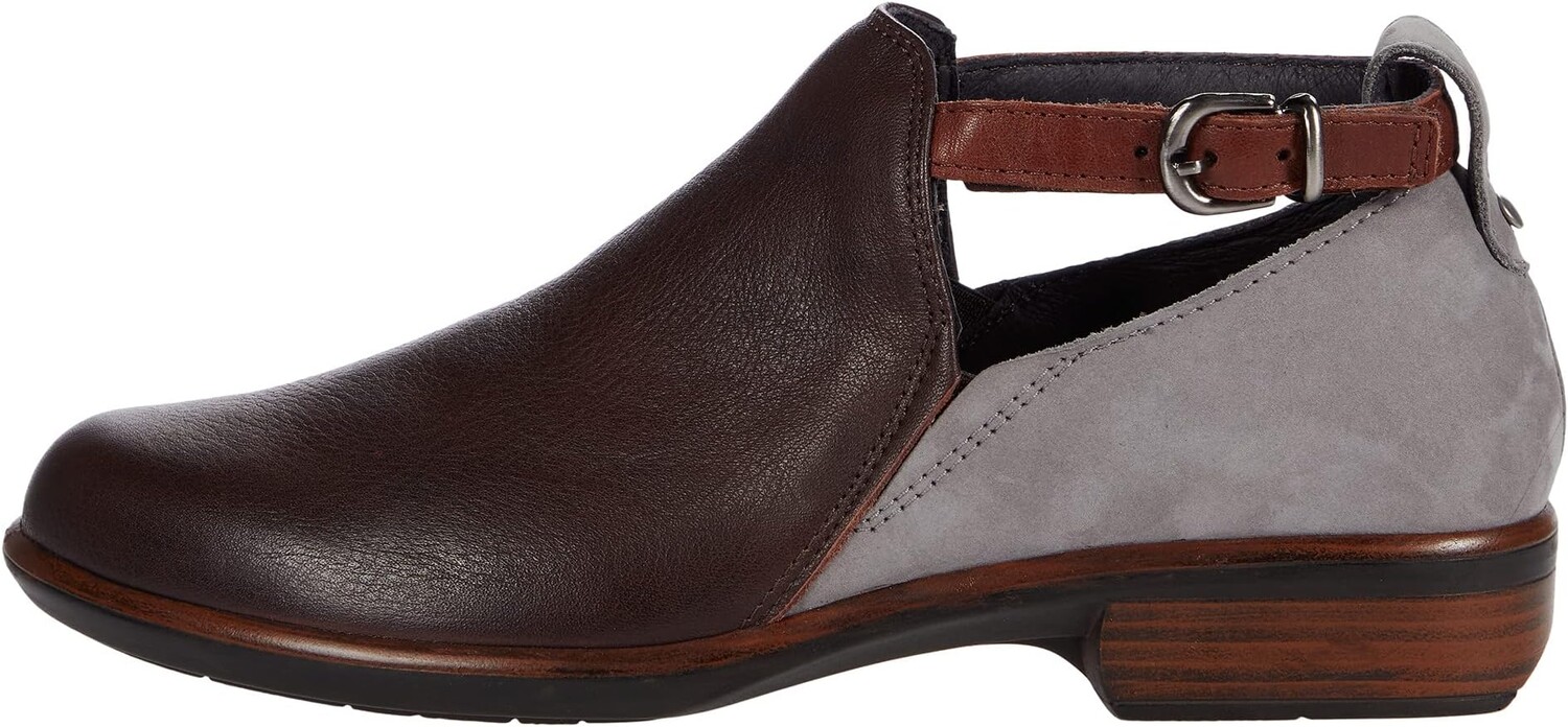 Ботинки Naot Kamsin, цвет Soft Brown Leather/Smoke Gray Nubuck/Soft Maple Leather — фото 4