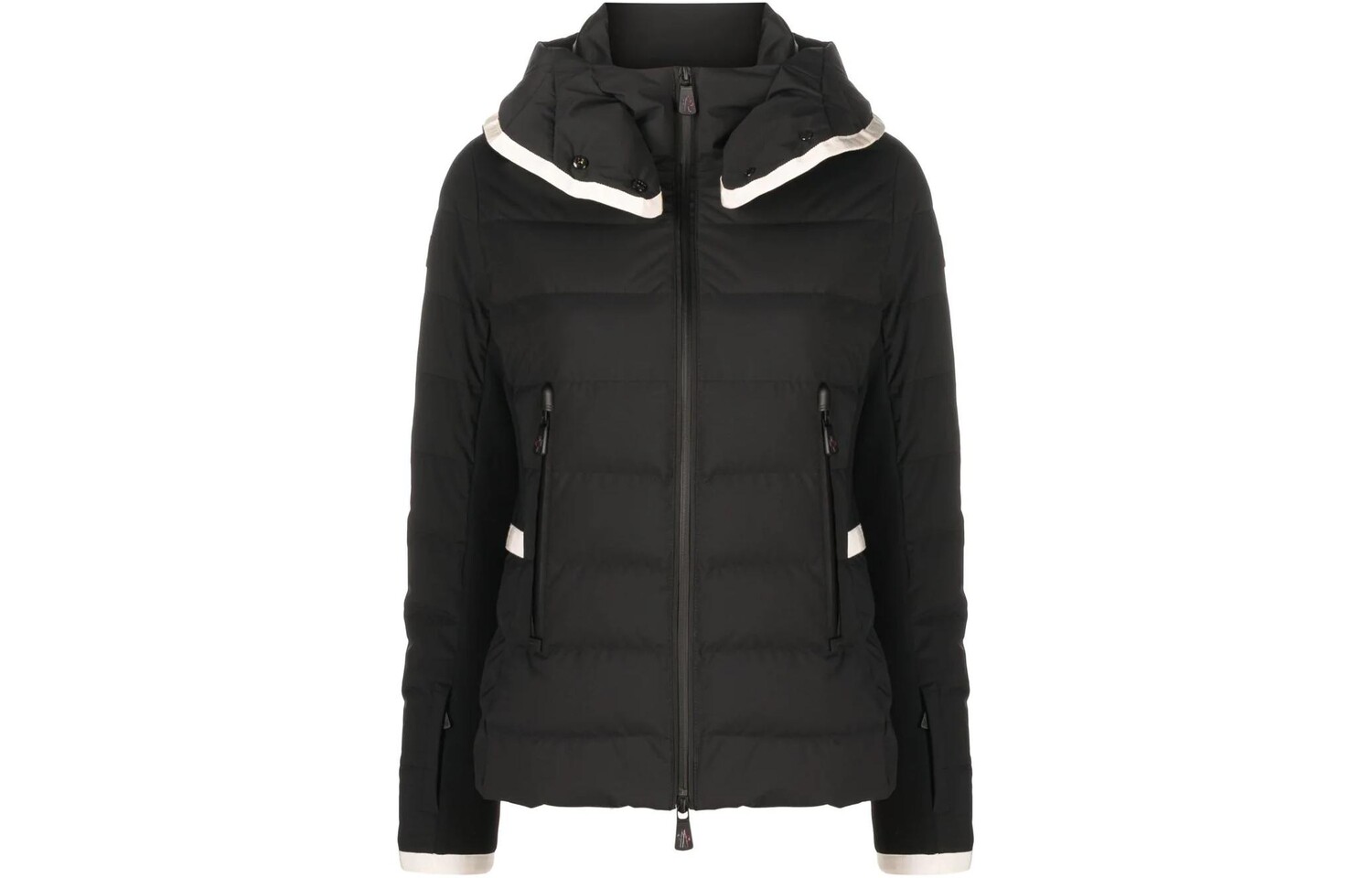

Пуховик женский черный Moncler
