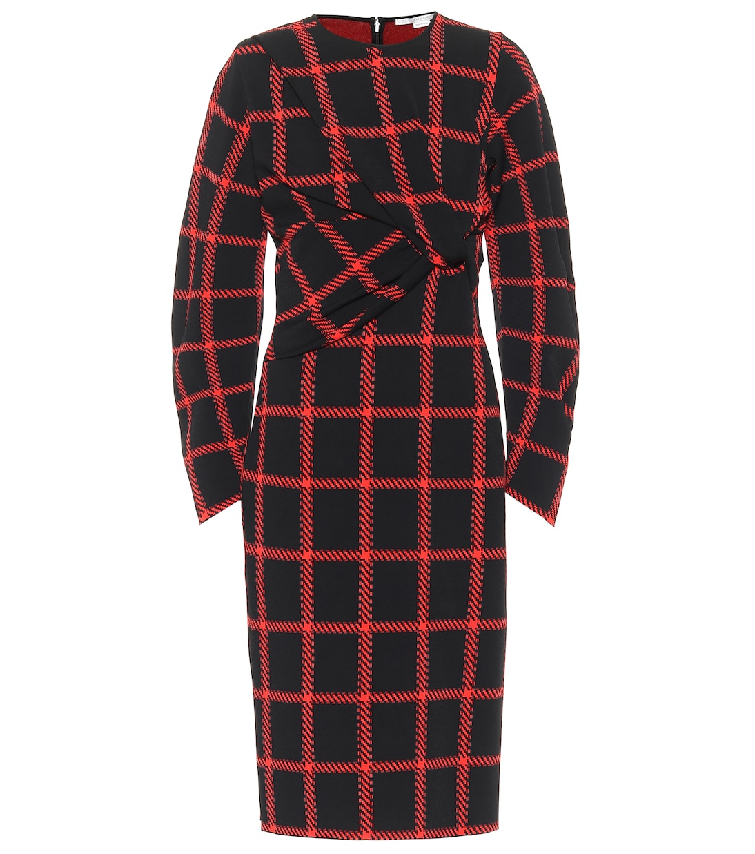 

Платье миди в клетку Stella McCartney, Black Red
