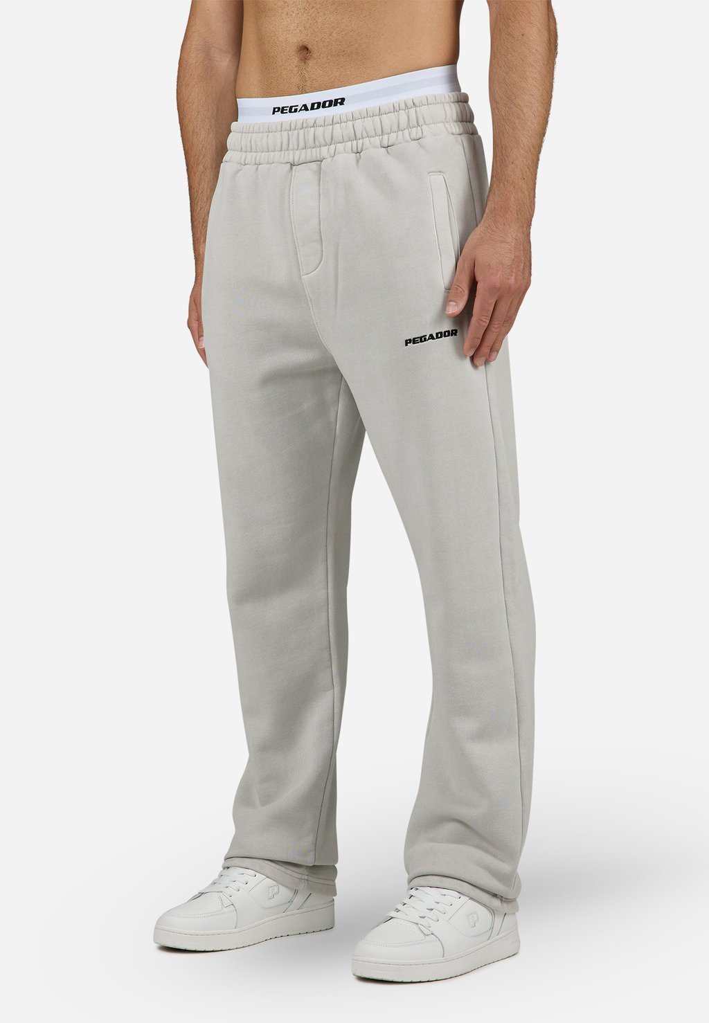 

Спортивные штаны LOGO WIDE PANTS Pegador, серый
