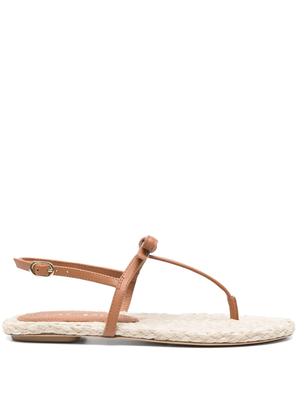 Эспадрильи с бантом Stuart Weitzman, коричневый