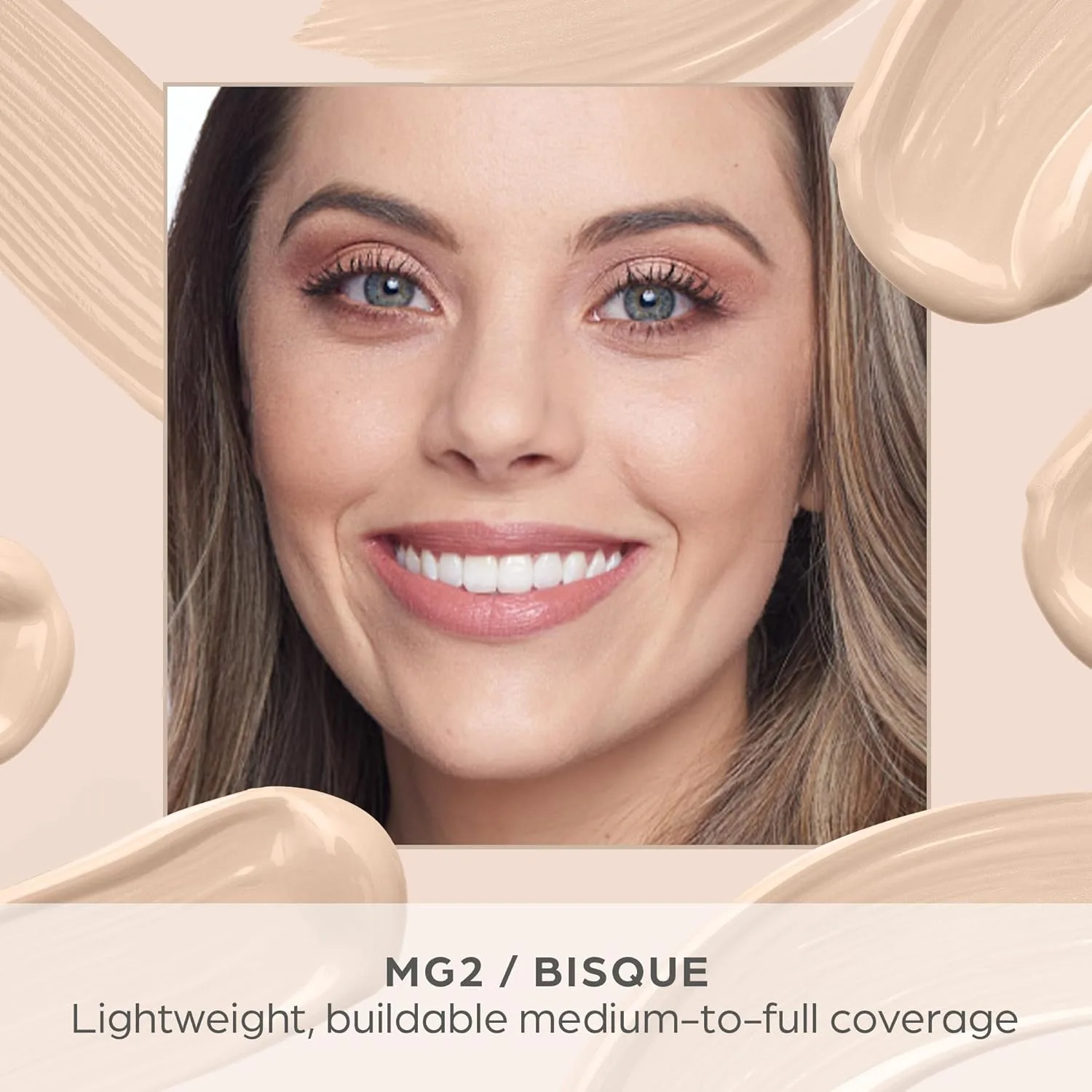 PÜR MINERALS 4-in-1 Sculpting Concealer для женщин - маскирует, осветляет, увеличивает объем и корректирует, увлажняющий консилер с покрытием от среднего до полного для темных кругов, Bisque - light golden medium skin — фото 3